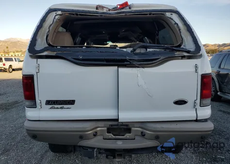 2004 Ford Excursion Eddie Bauer from USA, damaged, VIN 1FMSU45PX4EB83535